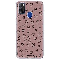 iSaprio Heart Dark - Samsung Galaxy M21 - Phone Cover