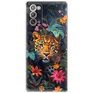 iSaprio Flower Jaguar - Samsung Galaxy Note 20 - Phone Cover