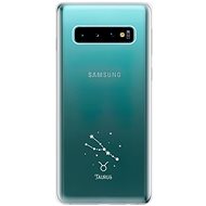 iSaprio clear case - Taurus - Samsung Galaxy S10 - Phone Cover