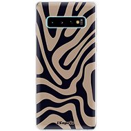 iSaprio Zebra Black - Samsung Galaxy S10 - Phone Cover