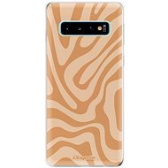 iSaprio Zebra Orange - Samsung Galaxy S10 - Phone Cover