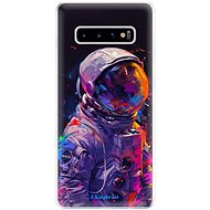 iSaprio Neon Astronaut - Samsung Galaxy S10+ - Phone Cover