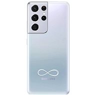 iSaprio Clear Case - Infinity - Samsung Galaxy S21 Ultra - Phone Cover