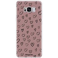 iSaprio Heart Dark - Samsung Galaxy S8 - Phone Cover