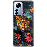 iSaprio Flower Jaguar - Xiaomi 12 Pro - Phone Cover