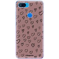 iSaprio Heart Dark - Xiaomi Mi 8 Lite - Phone Cover