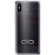 iSaprio Clear Case - Infinity - Xiaomi Mi 8 Pro - Phone Cover