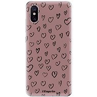 iSaprio Heart Dark - Xiaomi Mi 8 Pro - Phone Cover