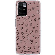 iSaprio Heart Dark - Xiaomi Redmi 10 - Phone Cover