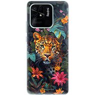 iSaprio Flower Jaguar - Xiaomi Redmi 10C - Phone Cover
