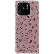 iSaprio Heart Dark - Xiaomi Redmi 10C - Phone Cover