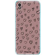 iSaprio Heart Dark - Xiaomi Redmi 9A - Phone Cover