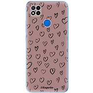 iSaprio Heart Dark - Xiaomi Redmi 9C - Phone Cover