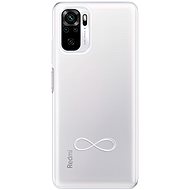 iSaprio čiré pouzdro - Infinity - Xiaomi Redmi Note 10 / Note 10S - Phone Cover