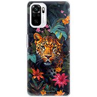 iSaprio Flower Jaguar - Xiaomi Redmi Note 10 / Note 10S - Phone Cover