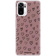 iSaprio Heart Dark - Xiaomi Redmi Note 10 / Note 10S - Phone Cover