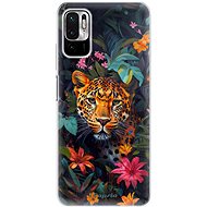 iSaprio Flower Jaguar - Xiaomi Redmi Note 10 5G - Phone Cover