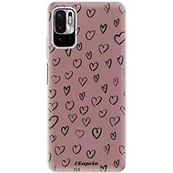 iSaprio Heart Dark - Xiaomi Redmi Note 10 5G - Phone Cover