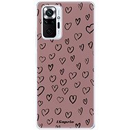 iSaprio Heart Dark - Xiaomi Redmi Note 10 Pro - Phone Cover