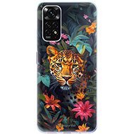 iSaprio Flower Jaguar - Xiaomi Redmi Note 11 / Note 11S - Phone Cover