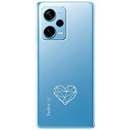 iSaprio Clear Case - Digital Love - Xiaomi Redmi Note 12 Pro+ 5G - Phone Cover