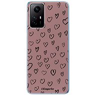 iSaprio Heart Dark - Xiaomi Redmi Note 12S - Phone Cover