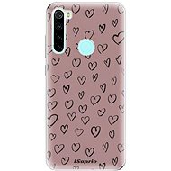 iSaprio Heart Dark - Xiaomi Redmi Note 8 - Phone Cover