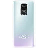 iSaprio Clear Case - Infinity - Xiaomi Redmi Note 9 - Phone Cover