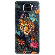 iSaprio Flower Jaguar - Xiaomi Redmi Note 9 - Phone Cover