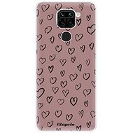 iSaprio Heart Dark - Xiaomi Redmi Note 9 - Phone Cover