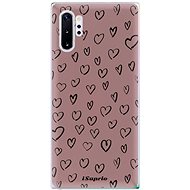 iSaprio Heart Dark - Samsung Galaxy Note 10+ - Phone Cover