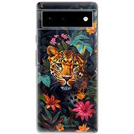 iSaprio Flower Jaguar - Google Pixel 6 5G - Phone Cover