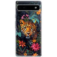 iSaprio Flower Jaguar - Google Pixel 6a 5G - Phone Cover