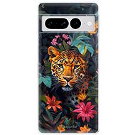 iSaprio Flower Jaguar - Google Pixel 7 Pro 5G - Phone Cover