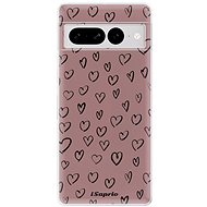 iSaprio Heart Dark - Google Pixel 7 Pro 5G - Phone Cover