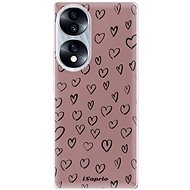 iSaprio Heart Dark - Honor 70 - Phone Cover