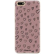 iSaprio Heart Dark - Honor 7S - Phone Cover