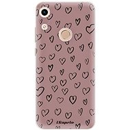 iSaprio Heart Dark - Honor 8A - Phone Cover