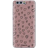 iSaprio Heart Dark - Honor 9 - Phone Cover