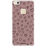 iSaprio Heart Dark - Huawei P10 Lite - Phone Cover