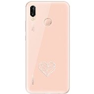 iSaprio clear case - Digital Love - Huawei P20 Lite - Phone Cover