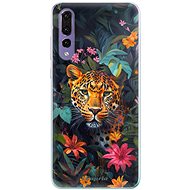 iSaprio Flower Jaguar - Huawei P20 Pro - Phone Cover