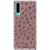 iSaprio Heart Dark - Huawei P30 - Phone Cover