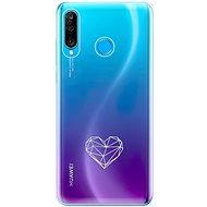 iSaprio clear case - Digital Love - Huawei P30 Lite - Phone Cover