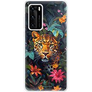 iSaprio Flower Jaguar - Huawei P40 - Phone Cover