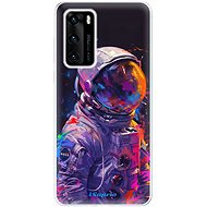 iSaprio Neon Astronaut - Huawei P40 - Phone Cover