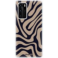 iSaprio Zebra Black - Huawei P40 - Phone Cover