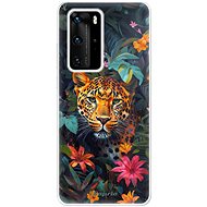 iSaprio Flower Jaguar - Huawei P40 Pro - Phone Cover