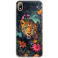 iSaprio Flower Jaguar - Huawei Y5 2019 - Phone Cover