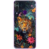 iSaprio Flower Jaguar - Huawei Y6p - Phone Cover